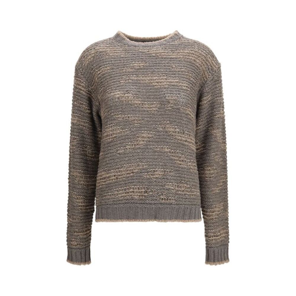 Fabiana Filippi Gray Wool Oves Aries Women's Sweatshirt